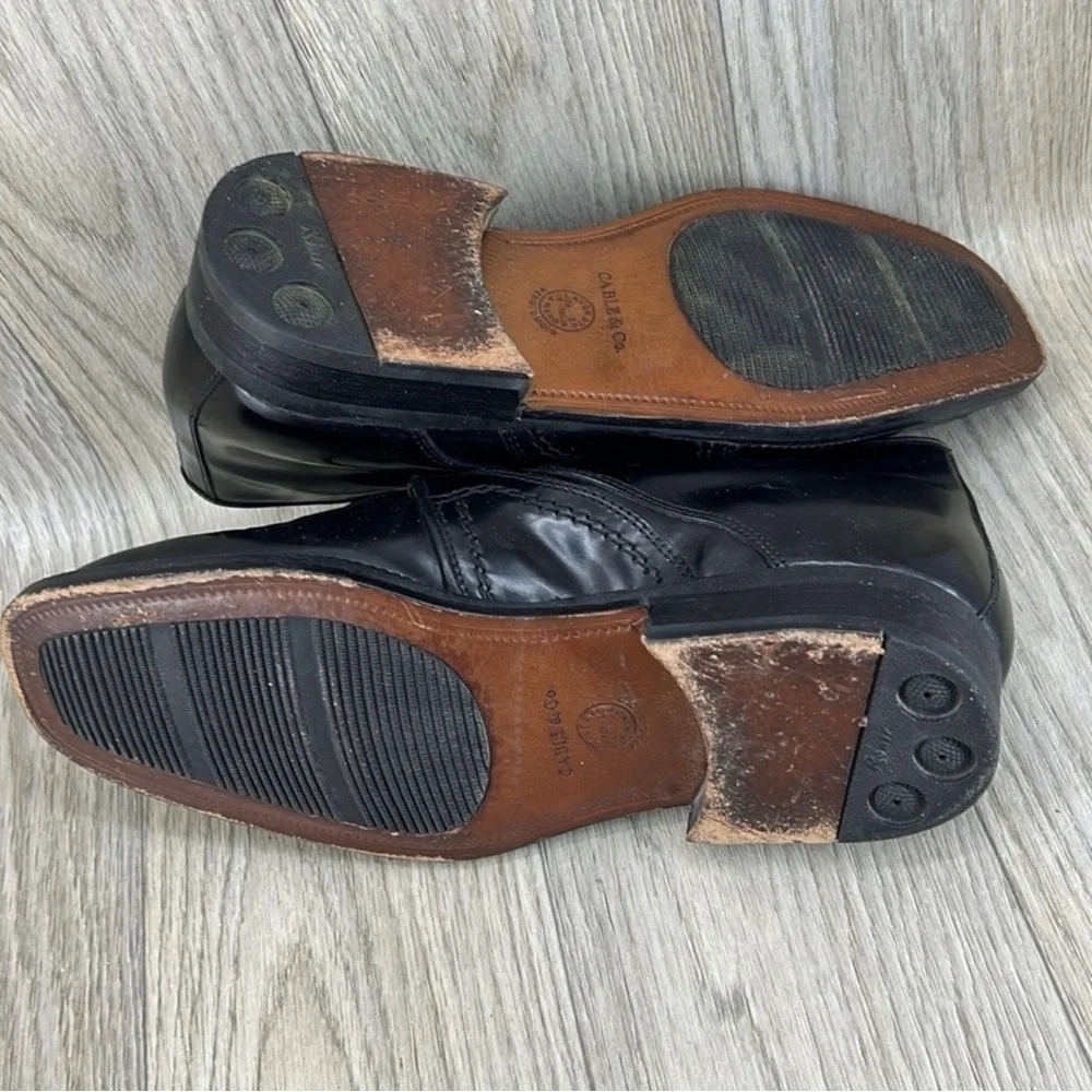Cable & Co Black Leather Chukka Boots for Men